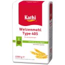 Kathi Weizenmehl Typ 405 mit Getreide aus der Region 3er Pack (3x1kg Packung) + usy Block