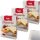 Kathi Backmischung Cheesecake Käsekuchen 3er Pack (3x420g Packung) + usy Block