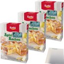 Kathi Backmischung für Apfel Rahm Kuchen 3er Pack...
