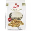 Belli Cantuccini Gebäck mit 25% Mandeln 3er Pack (3x250g Beutel) + usy Block