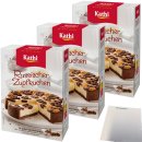 Kathi Backmischung für Russischer Zupfkuchen 3er...