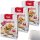 Kathi Backmischung für Muffins mit Schokoladenstückchen 3er Pack (3x360g Packung) + usy Block