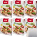 Kathi Backmischung für Pizzateig 6er Pack (6x400g Packung) + usy Block