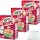 Gut&Günstig Happy Hoops Cerealien Ringe mit Fruchtgeschmack 3er Pack (3x500g Packung) + usy Block