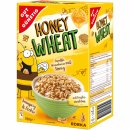 Gut&Günstig Honey Wheat gepuffte Weizenpops mit Honig gesüßt 6er Pack (6x750g Packung) + usy Block