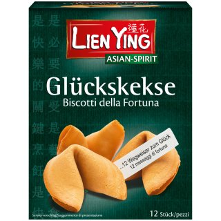Lien Ying Glückskekse mit weisen Botschaften 70g MHD 30.10.2023 Restposten Sonderpreis