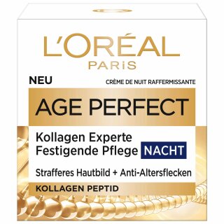 LOréal Paris Age Perfect Pro-Kollagen Experte Straffende Pflege Nacht (50ml Packung)