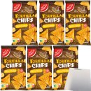 Gut&Günstig Tortillachips Cheese Mais-Chips mit Käsegeschmack 6er Pack (6x300g Packung) + usy Block