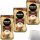 Nescafe Gold Typ Cappuccino Cremig Zart löslicher Bohnenkaffee 3er Pack (3x250g Dose) + usy Block