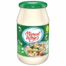 Miracel Whip VEGAN Salatcreme 6er Pack (6x250ml Glas) + usy Block