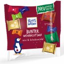 Ritter Sport Bunter Weihnachtsmix 6er Pack (6x195g Packung) + usy Block