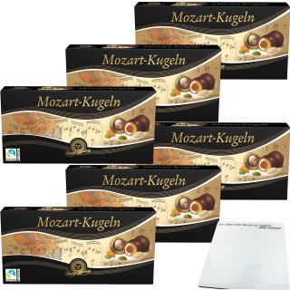 Henry Lambertz Mozart-Kugeln 6er Pack (6x200g Packung) + usy Block