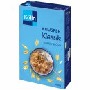 Kölln Knusper Müsli Klassik mit Hafer-Vollkornflocken und feiner Vanille-Note 3er Pack (3x600g Packung) + usy Block