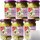 Gut&Günstig Gegrillte Artischocken geviertelt in Sonnenblumenöl mit mediterranen Kräutern und Knoblauch verfeinert 6er Pack (6x280g Glas) + usy Block