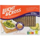 Leicht&Cross Knusperbrot Vital 6er Pack (6x125g Packung) + usy Block