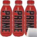 Prime Hydration Sportdrink Tropical Punch Flavour 3er Pack (3x500ml Flasche) + usy Block