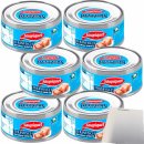 Saupiquet Thunfisch natur ohne Öl in Wasser 6er Pack (6x185g Dose) + usy Block