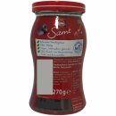 Schwartau Samt zweierlei Kirschen Fruchtaufstrich ohne Stücke 3er Pack (3x270g Glas) + usy Block