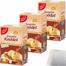 Gut&Günstig Kartoffelknödel Halb & Halb lose Mischung für 36 Knödel (3x309g Packung) + usy Block
