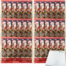 E&G Weihnachtsmann am Stiel 6er Pack (36 Stück, 6x90g Packung) + usy Block