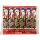 E&G Weihnachtsmann am Stiel 6er Pack (36 Stück, 6x90g Packung) + usy Block