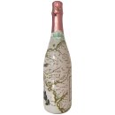 Bubbles Alma Atlantica Schaumwein Mencia Rose 7% Vol. 3er Pack (3x0,75L Flasche) + usy Block