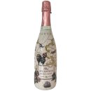 Bubbles Alma Atlantica Schaumwein Mencia Rose 7% Vol. 3er Pack (3x0,75L Flasche) + usy Block