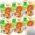 Knorr Tomato al Gusto Basilikum Saucen-Basis für Pizza Pasta und Aufläufe 6er Pack (6x370g Packung) + usy Block