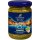 Leverno Pesto di Basilico aus frischem Basilikum und Knoblauch 3er Pack (3x130g Glas) + usy Block