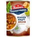 Sonnen Bassermann Rinder-Kraftbrühe 3er Pack (3x400ml) + usy Block