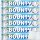 Bounty Einzelriegel Gefüllte Milchschokolade mit saftigem weissem Kokosmark 6er Pack (6x57g Riegel) + usy Block