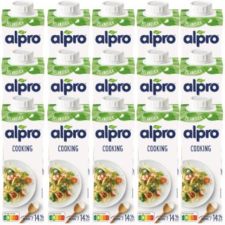 Alpro Soja Cuisine zum Kochen VPE (15x250ml Packung)