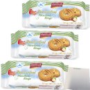 Coppenrath Haselnuss-Ringe ohne Zucker 3er Pack (3x200g...