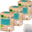 Edeka BIO Haferflocken extra zart 3er Pack (3x500g...