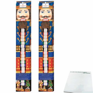 Niederegger Adventskalender Variation mit Alkohol 2er Pack (2x300g Packung) + usy Block