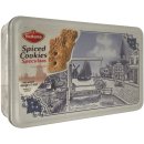 Hellema Gewürzspekulatius Geschenkdose 3er Pack (3x400g Dose) + usy Block