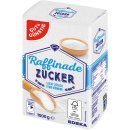 Gut&Günstig Raffinade Zucker leicht löslich feine Körnung VPE (10x1kg Packung)