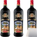 Gerstacker Christkindles Marktglühwein 10% vol. 3er Pack (3x1 Liter Flasche) + usy Block