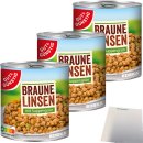 Gut&Günstig Linsen mit Suppengrün 3er Pack (3x800g Dose) + usy Block