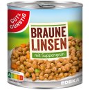 Gut&Günstig Linsen mit Suppengrün 3er Pack...