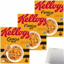 Kelloggs Crunchy Nut Cerealien 3er Pack (3x375g Packung) + usy Block