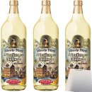 Gerstacker Albrecht Dürer weißer Glühwein 9,6% vol. 3er Pack (3x1 Liter Flasche) + usy Block