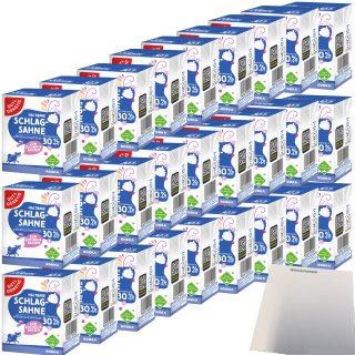 Gut&Günstig Haltbare Schlagsahne 30% Fett VPE (27x200g Packung) + usy Block