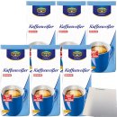 Krüger Kaffeeweißer laktosefrei Coffee Creamer 6er Pack (6x1kg Beutel) + usy Block