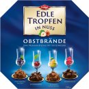 Trumpf Edle Tropfen in Nuss blau Obstbrände 3er Pack (3x250g Packung) + usy Block