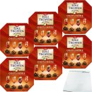 Trumpf Edle Tropfen in Nuss rot Obstliköre 6er Pack (6x250g Packung) + usy Block