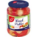 Gut&Günstig Mixed Pickles süß-sauer eingelegt (330g Glas)