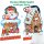Ferrero Kinder Mix Adventskalender KEINE MOTIVWAHL 2er Pack (2x203g Packung) + usy Block