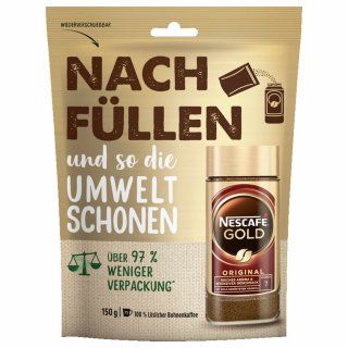 Nescafe Gold Nachfüllpack (150g Packung)