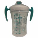NUK Evolution Trainer Cup, 6+ Monate (230ml Volumen) 3er Pack + usy Block